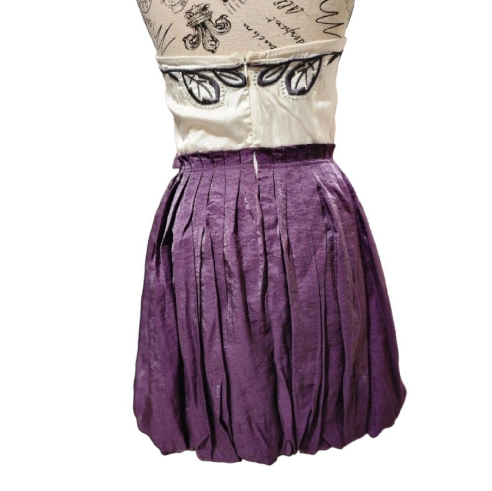 Mustard Seed Purple Dress Size Medium - Picture 2 of 5